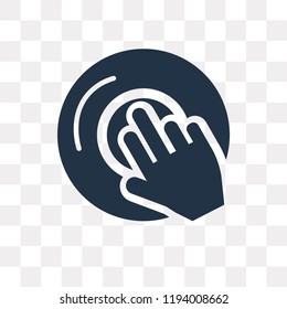 DJ vector icon isolated on transparent background, DJ transparency concept can be used web and mobile
