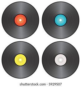 dj vinly vector