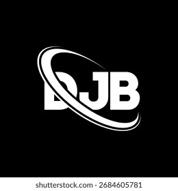 DJB logo. DJB letter. DJB letter logo design. Initials DJB logo linked with circle and uppercase monogram logo. DJB-typography for technology, business and real estate brand.