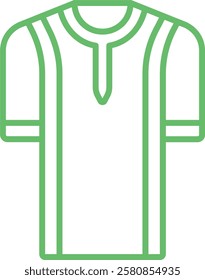 Djellaba vector icon. Can be used for printing, mobile and web applications.