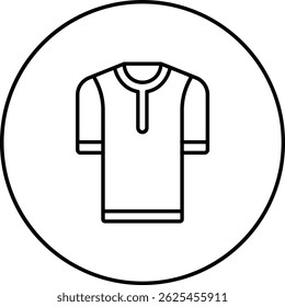 Djellaba vector icon. Can be used for printing, mobile and web applications.