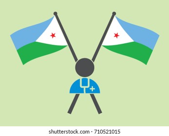 Djibouti Emblem Doctor