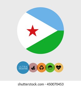 Djibouti flag