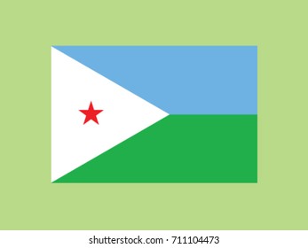 Djibouti Flag