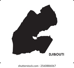 Djibouti icon vector design, Djibouti Logo design, Djibouti's unique charm and natural wonders, Use it in your marketing materials, travel guides, or digital projects, Djibouti map logo vector