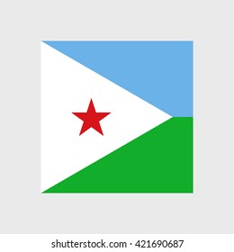 Djibouti national flag