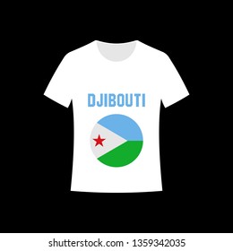 Djibouti T Shirt Design