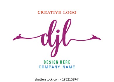 DJL lettering logo is simple, easy to understand and authoritative