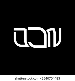 Diseño del logotipo de DJN, logotipo simple y moderno de DJN. Diseño de alfabeto de lujo DJN  
