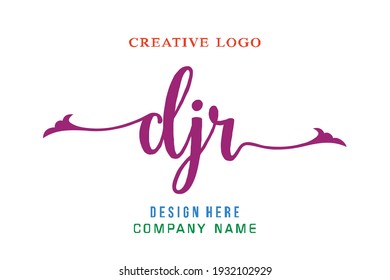 El logotipo de la inscripción DJR es sencillo, fácil de entender y autorizado
