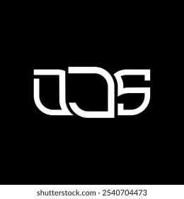 DJS Logo Design, DJS einfaches und modernes Logo. DJS luxuriöses Alphabet Design  
