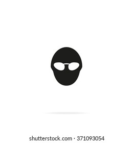 DJ's sunglasses.