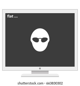 DJ's sunglasses.