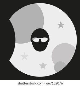 DJ's sunglasses.