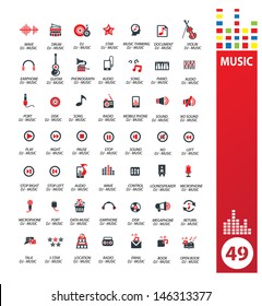 Dj,Sound icons,vector