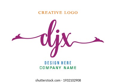 DJX lettering logo is simple, easy to understand and authoritative