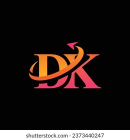 DK aerospace creative logo design