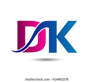 DK letter logo 
