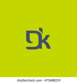 DK Letter logo