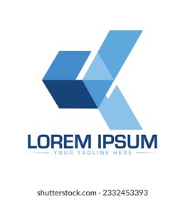dk letter logo design unique and modern logo design