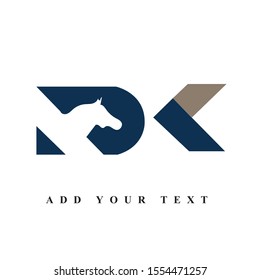DK  logo design & illustration vector art 