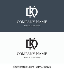 DK logo initial letter luxury royal logo. template symbol. modern golden luxury logo. abstract monogram vector letter mark brand fashion. icon  business monogram boutique font Clothing minimalist.