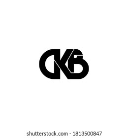 dkb letter original monogram logo design
