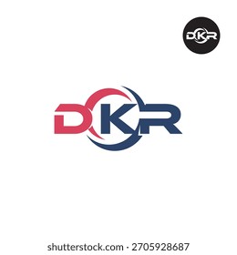 DKR Logo Letras Iniciales Acrónimo