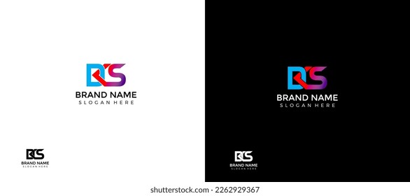 DKS initials logo design (Entertainment, Photography, any Brands etc.) vector illustration template.