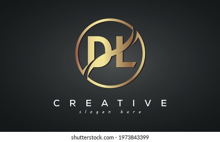 DL creative luxury logo design