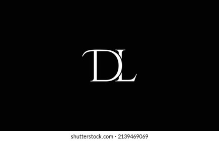 DL, LD Abstract Letters Logo Monogram