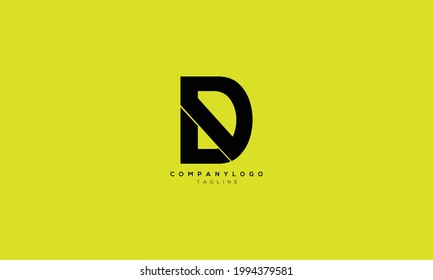 DL LD D Y L Resumen diseño inicial del logotipo del alfabeto en monograma