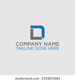 DL Letter Logo Design Element, Illustration Vector Graphic of Modern DL ld Letter Logo. Perfect to use for Technology Company, DL Letter Logo Design Vector Template. Alphabet Initial Letter DL Logo .