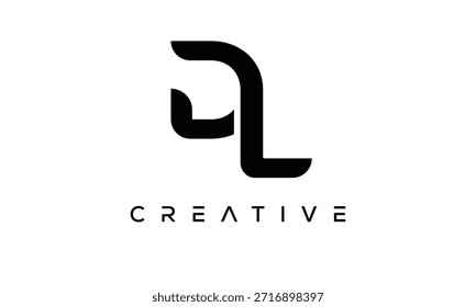DL Letter Monogram Logo for Modern Creative Brand Identity