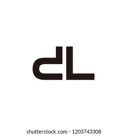 Dl Letter Vector Logo