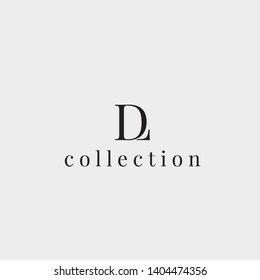 D,L vector logo. DL logo. Business logo. D,L letters monogram