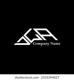 DLA logo design, DLA simple and modern logo. DLA luxurious alphabet design  