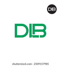 DLB Logo Letter Monogram Design