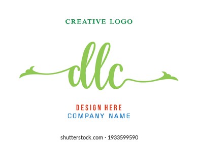 DLC lettering logo is simple, easy to understand and authoritative