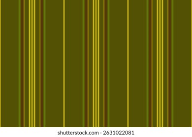 Líneas de fondo de la Vertical de la elegancia, modelo inconsútil de la materia textil de la Vertical. Franja de tela de textura de Vector Paisley en paleta de colores amarillo y lima.