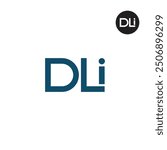 DLI Logo Letter Monogram Design