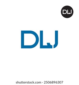 DLJ Logo Letter Monogram Design