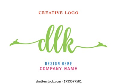 El logotipo de la inscripción DLK es sencillo, fácil de entender y autoritario