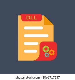 DLL file format icon
