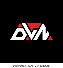 Diseño del logotipo de la letra triangular DLN con forma triangular. Monograma de diseño del logotipo del triángulo DLN. Plantilla de logotipo vectorial de triángulo DLN con color rojo. Logo triangular de DLN Diseño sencillo, elegante y lujoso.