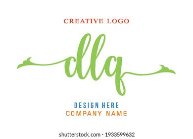DLQ lettering logo is simple, easy to understand and authoritative