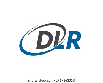 DLR creative logo design vector illustration. logos