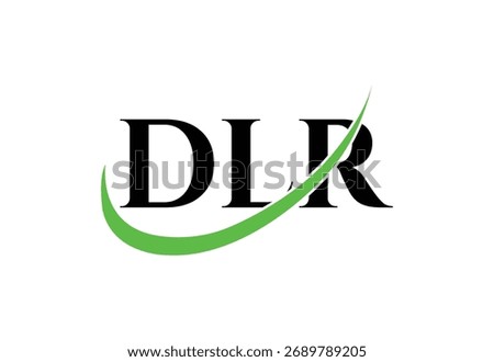 DLR Letter Modern  Monogram Logo | Minimal monogram initials vector logo Design.