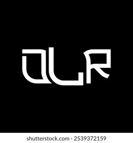 DLR logo design, DLR simple and modern logo. DLR luxurious alphabet design  