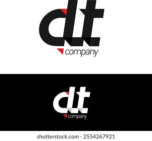 DLT company logo vector design